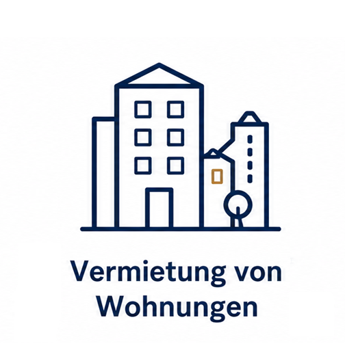 Vermietung von Wohnungen
